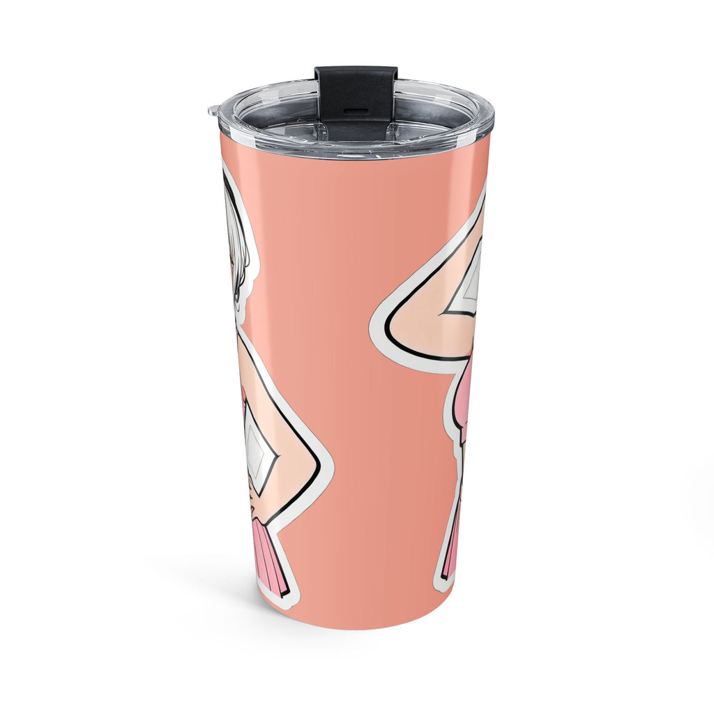 🔥 Peachy Heat – Cute Anime Girl Tumbler 🔥