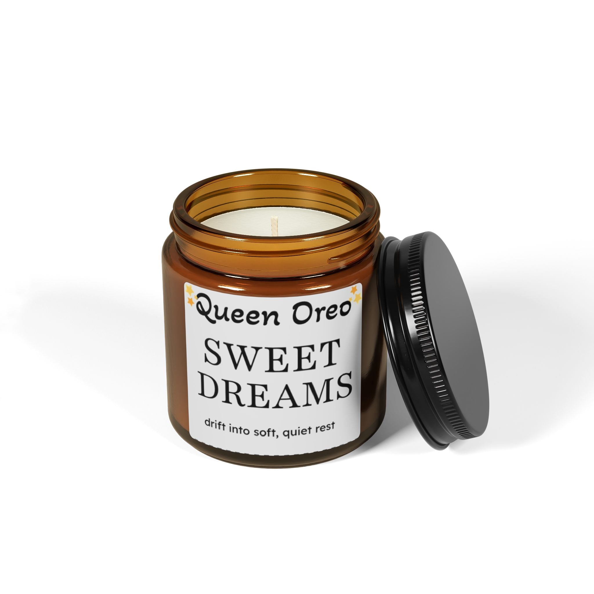 Sweet Dreams — Luxury Amber Sleep Candle (Cozy Night Blend)